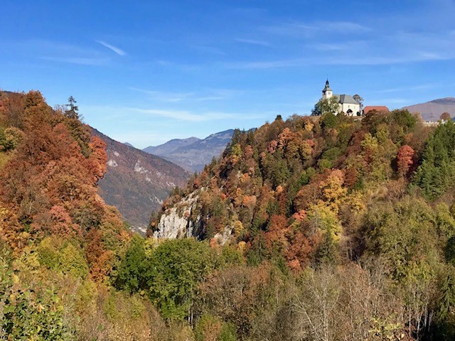 25-10-18, gorgeous Autumn colours near Les Gets